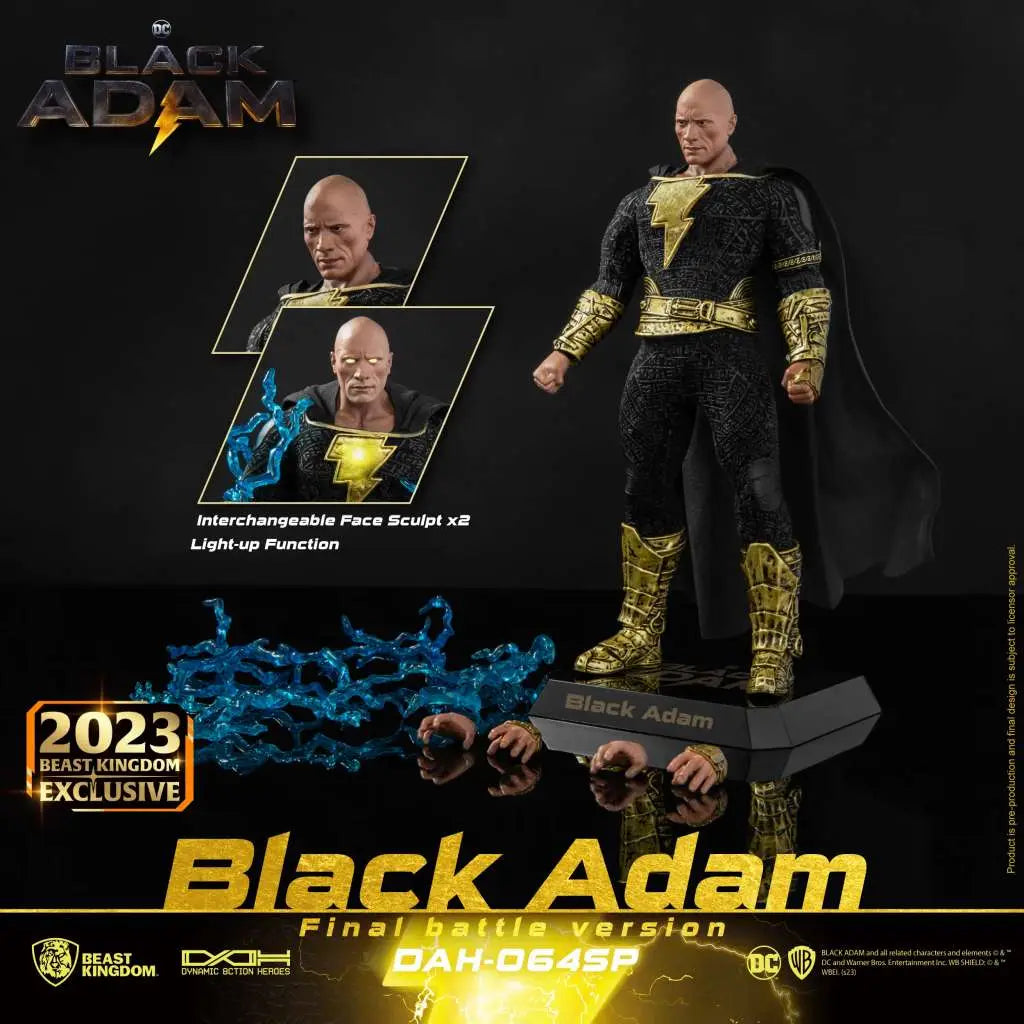 [PREORDINE] Black Adam Final Battle DAH Action Figure Esclusiva