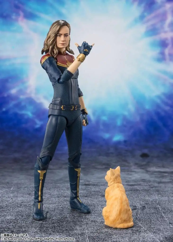 [PREORDINE] THE MARVELS Captain Marvel S.H.Figuarts Action Figure