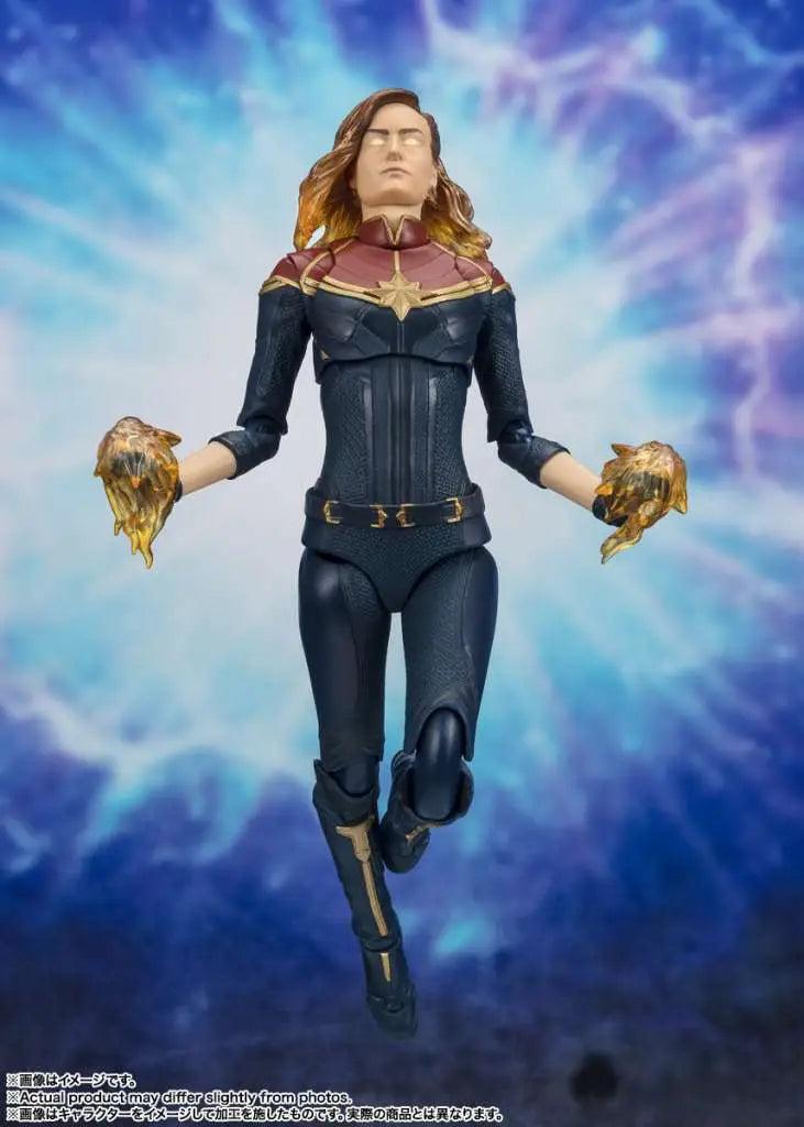 [PREORDINE] THE MARVELS Captain Marvel S.H.Figuarts Action Figure