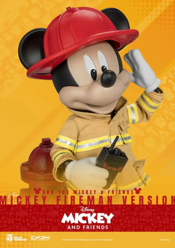 [PREORDINE] Statua Mickey & Friends: Topolino Pompiere - Beast Kingdom