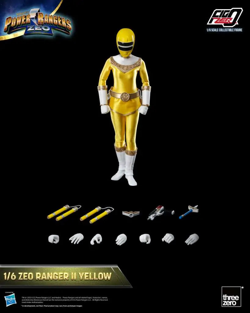 [PREORDINE] Power Rangers Zeo Ranger II Yellow 1/6 Threezero Figure