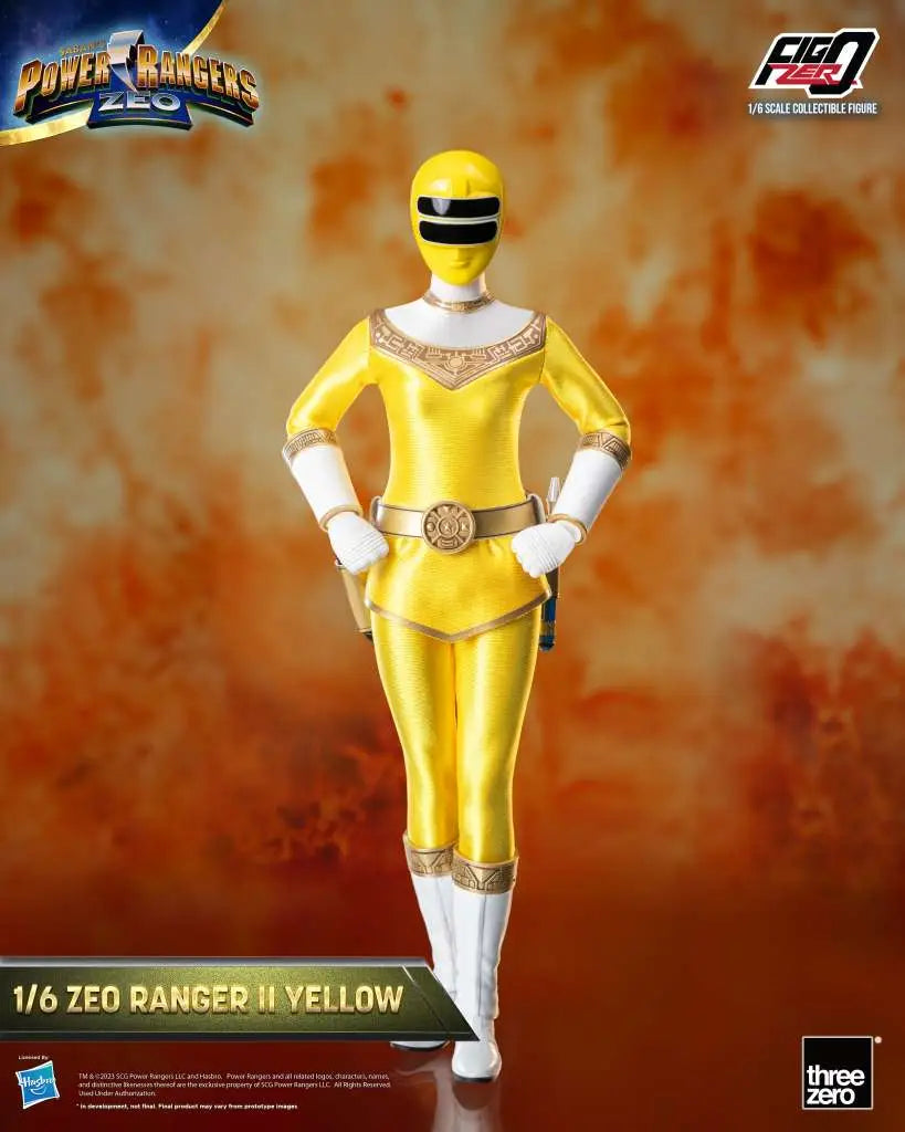 [PREORDINE] Power Rangers Zeo Ranger II Yellow 1/6 Threezero Figure