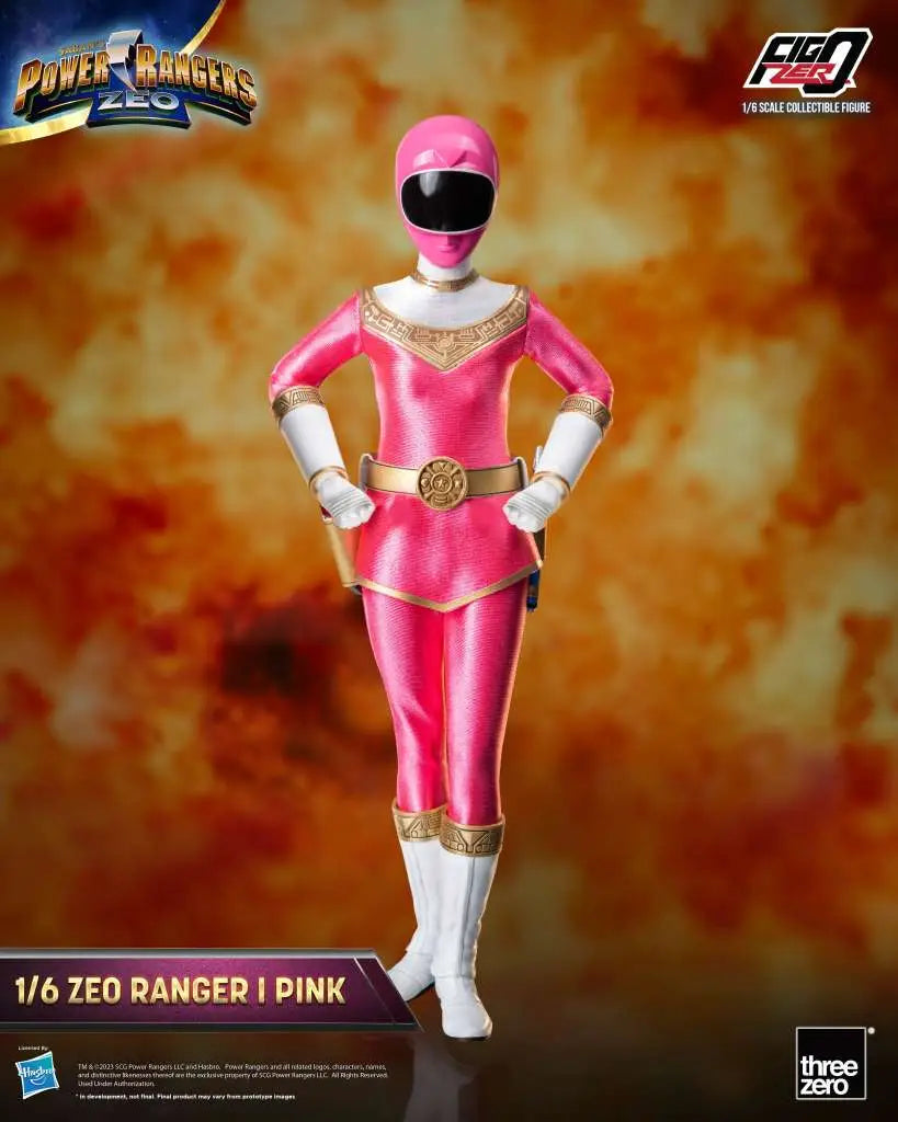 [PREORDINE] Power Rangers Zeo Ranger I Pink 1/6 Action Figure Threezero