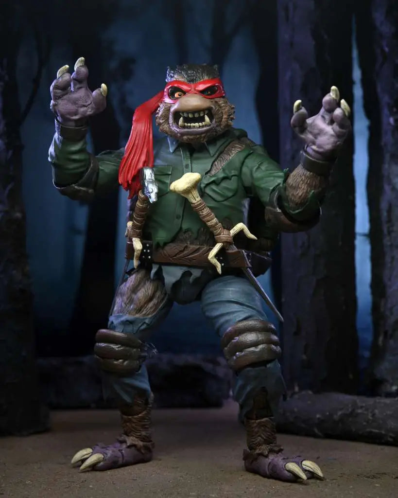 [PREORDINE] NECA TMNT x Universal Monsters Raphael Uomo Lupo Ultimate AF