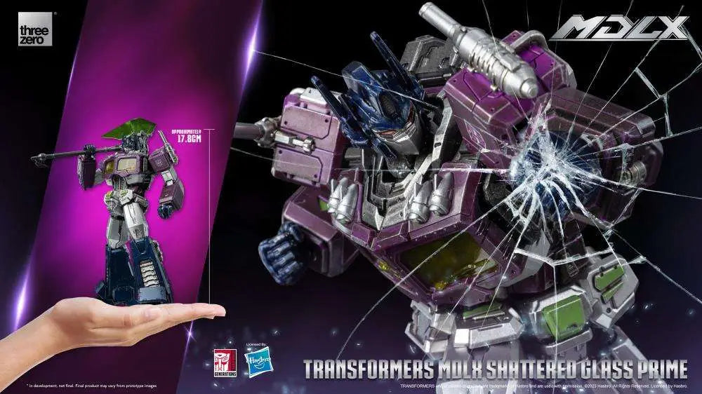 [PREORDINE] Transformers MDLX Shattered Glass Optimus Prime - ThreeZero Action Figure