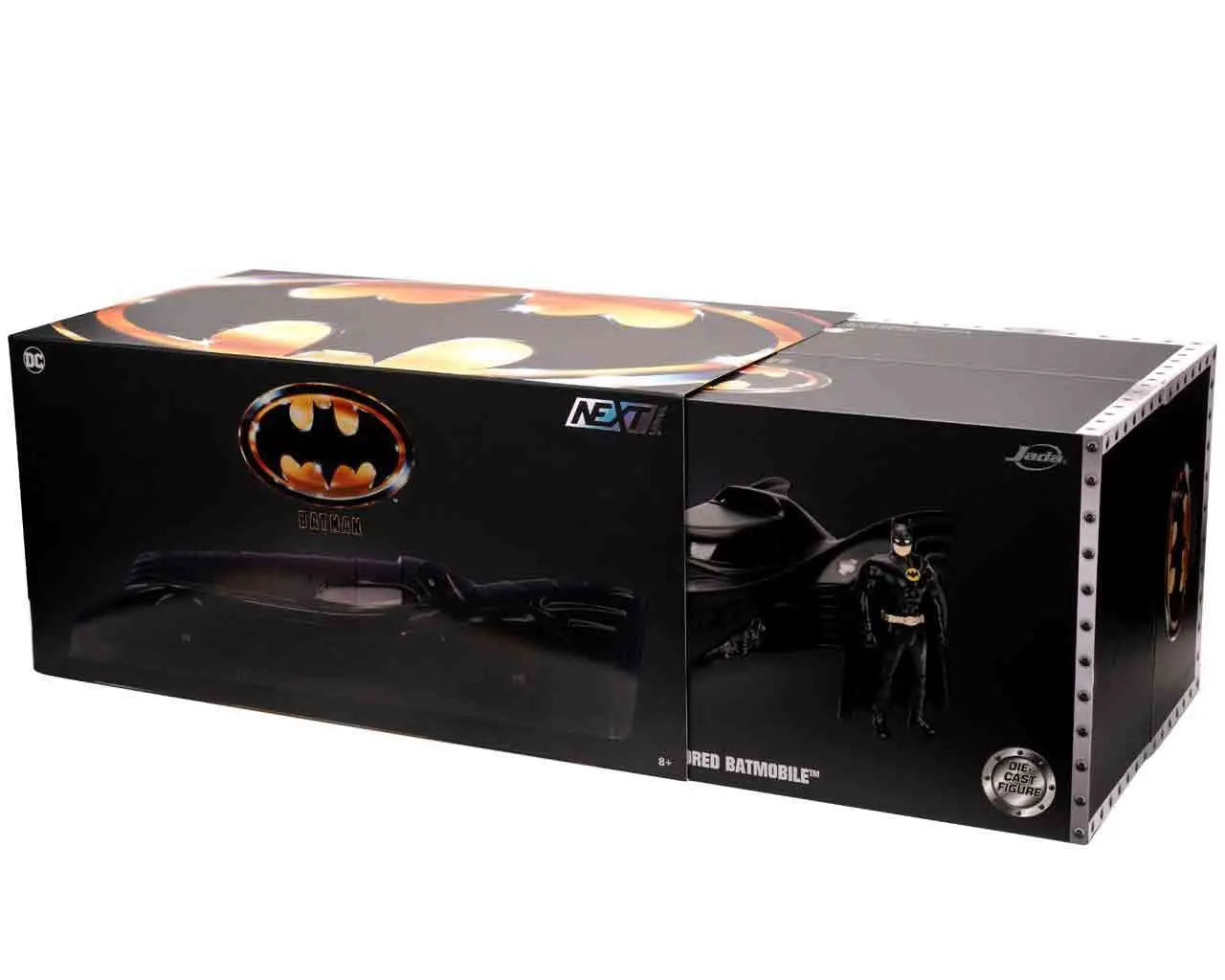 [PREORDINE] BATMAN 1989 Batmobile Corazzata & Batman 1/24 Die-Cast Jada Toys