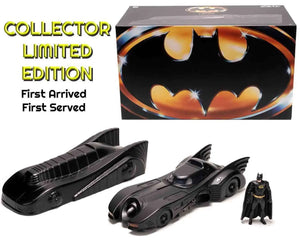 [PREORDINE] BATMAN 1989 Batmobile Corazzata & Batman 1/24 Die-Cast Jada Toys