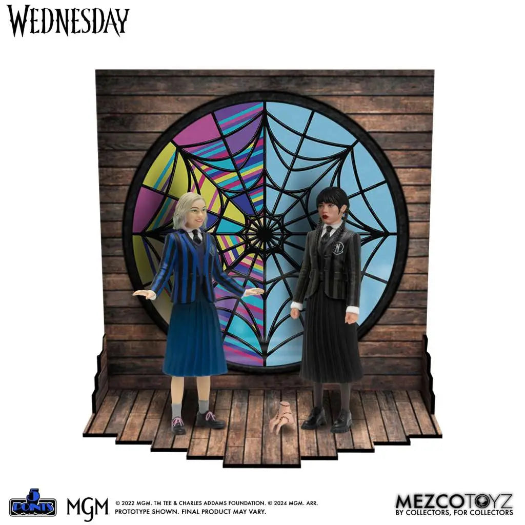 [PREORDINE] Wednesday & Enid Sinclair 5 Points Box Set - Mezco Toys