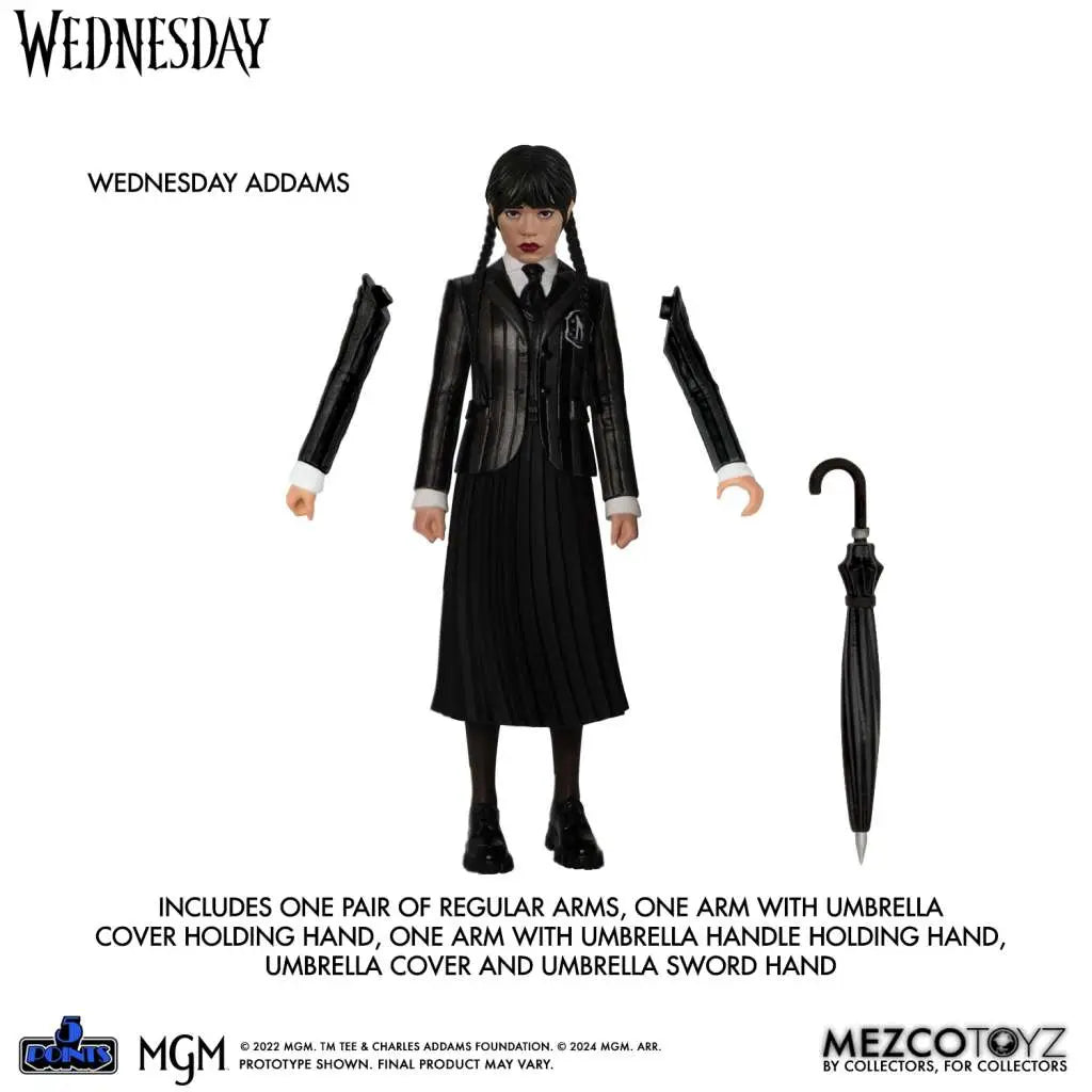 [PREORDINE] Wednesday & Enid Sinclair 5 Points Box Set - Mezco Toys
