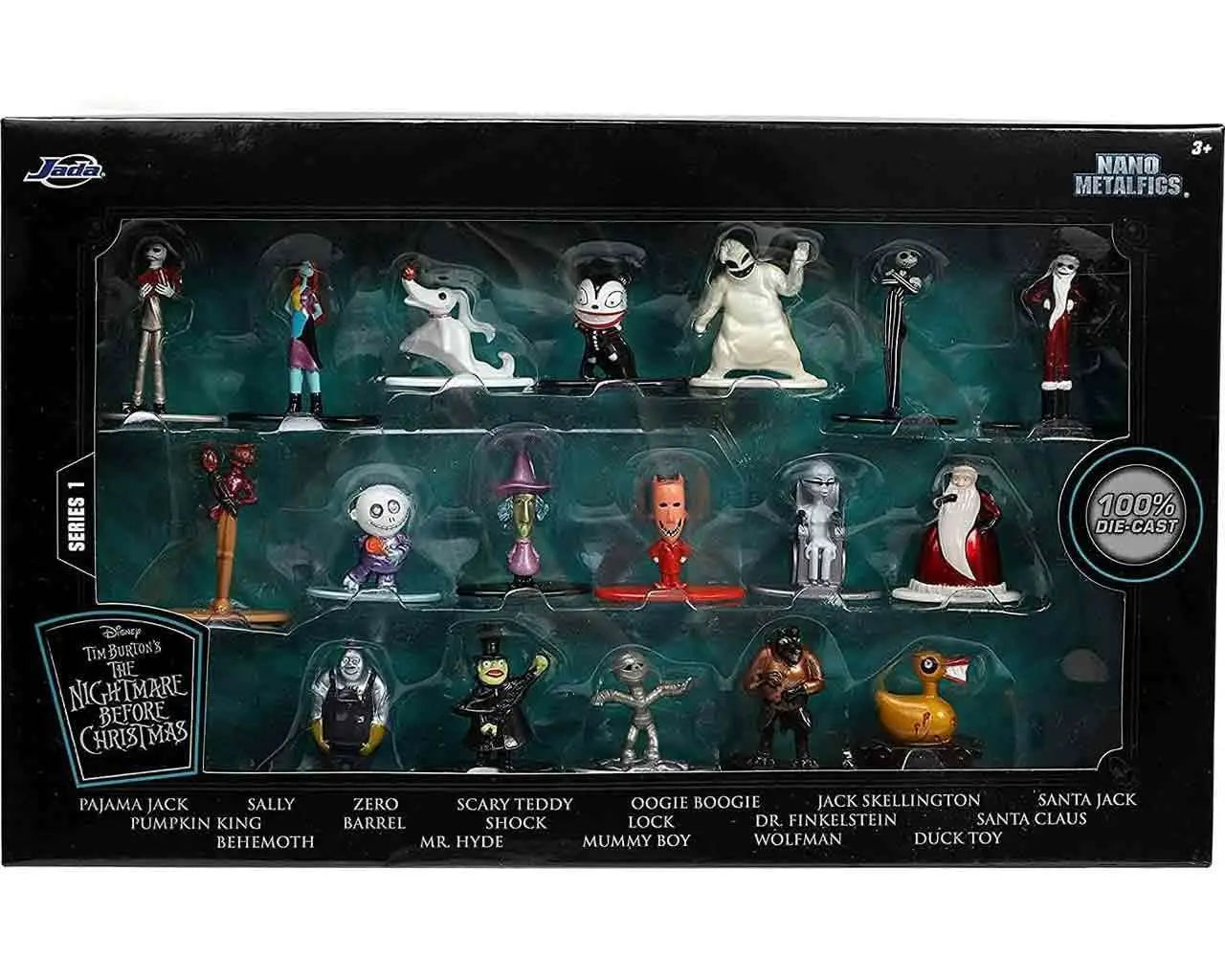 [PREORDINE] Nightmare Before Christmas - Nano Metalfigs Collezione Completa