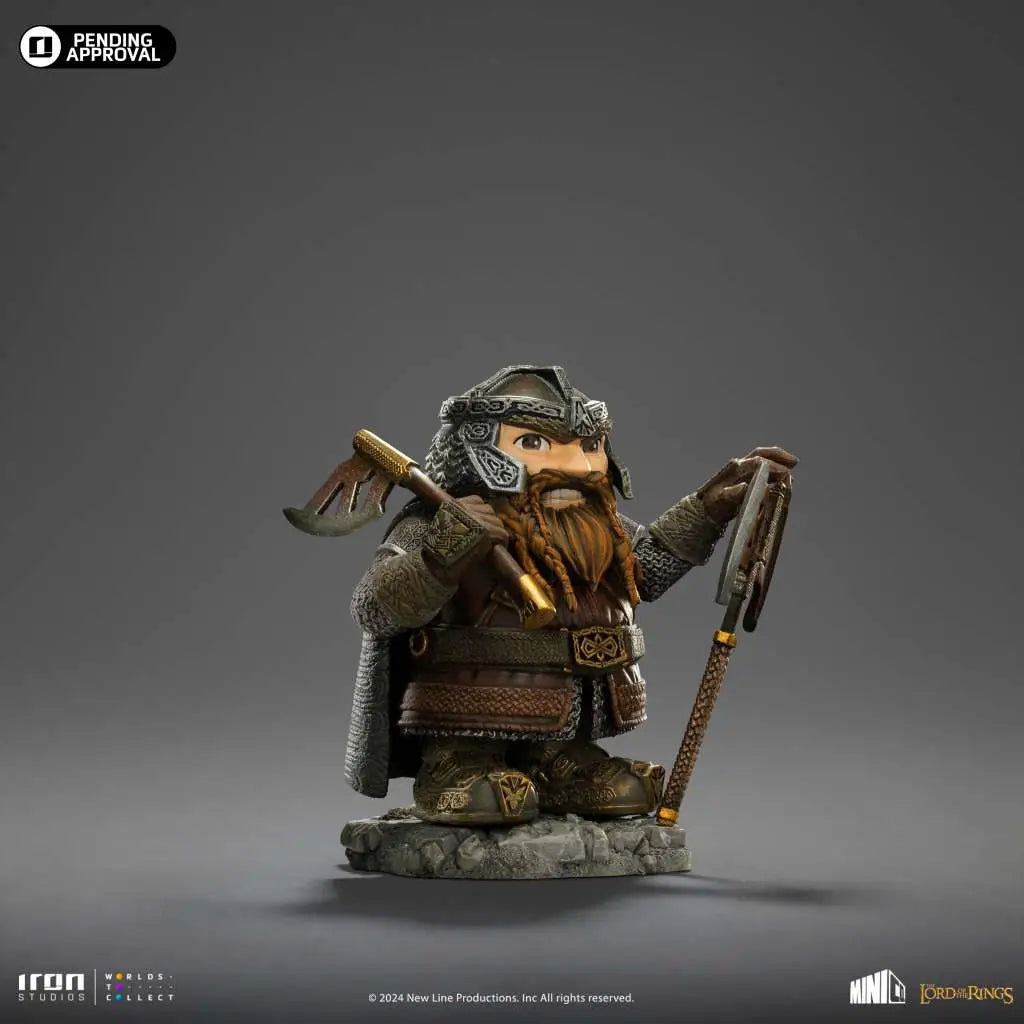[PREORDINE] Statua Il Signore degli Anelli Gimli Minico by Iron Studios