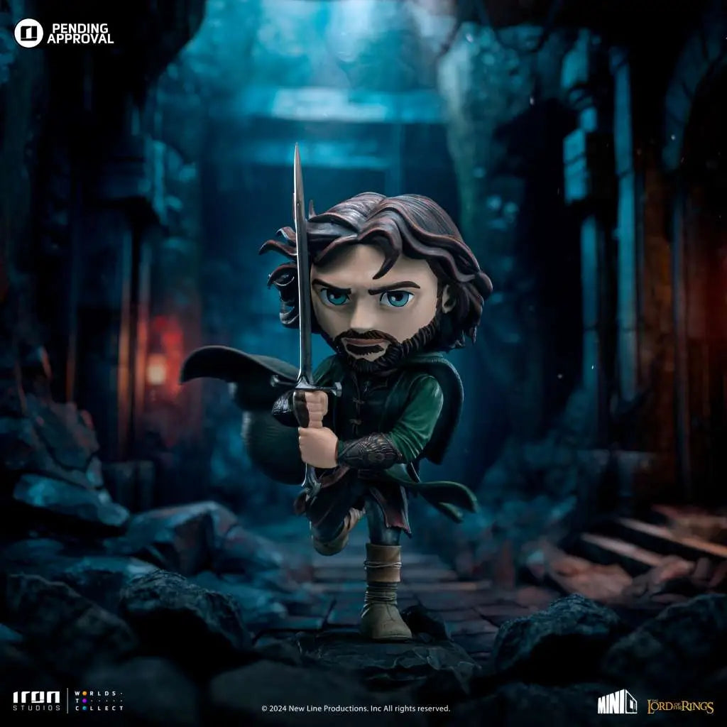 [PREORDINE] Statua Aragorn Minico Signore degli Anelli - Iron Studios