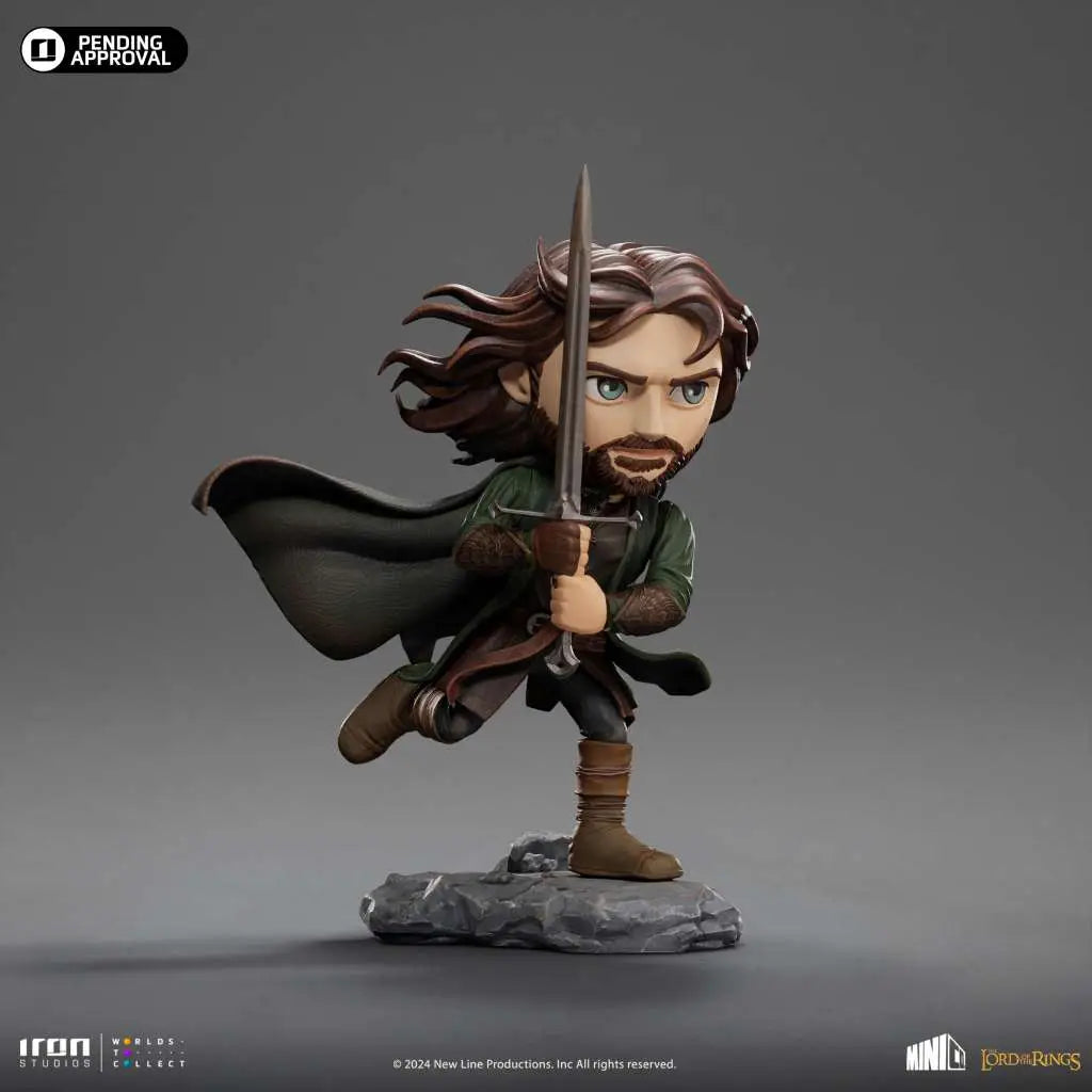 [PREORDINE] Statua Aragorn Minico Signore degli Anelli - Iron Studios