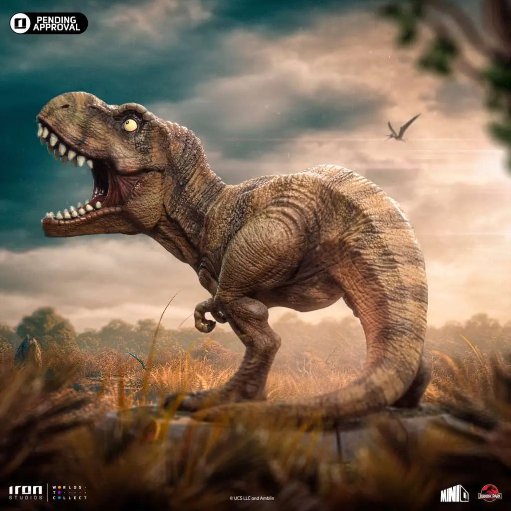 [PREORDINE] Jurassic Park T-Rex Regular Minico Statua Iron Studios
