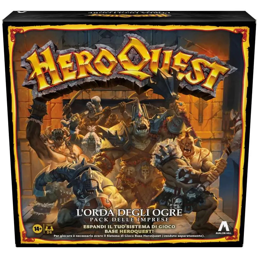 [PREORDINE] HeroQuest: L'Orda degli Ogre - Espansione Gioco da Tavolo