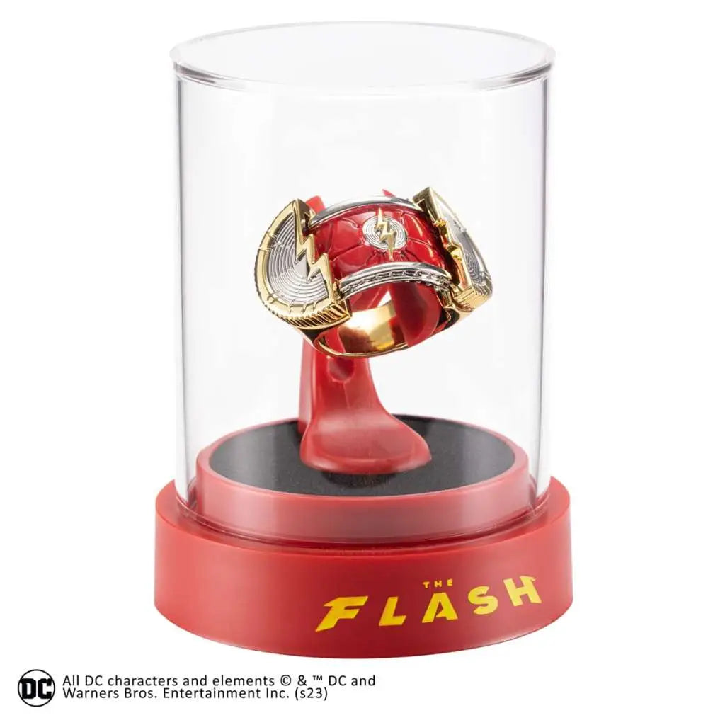 [PREORDINE] The Flash Movie - Anello Replica con Espositore (Noble Collection)