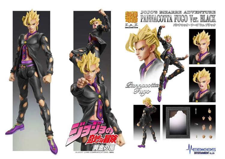 [PREORDINE] Pannacotta Fugo Black - JoJo's Bizarre Adventure Part 5 - Chozokado Action Figure