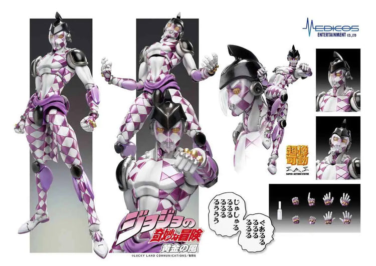 [PREORDINE] Jojo's Bizarre Adventure Part 5: Giorno Giovanna Chozokado Action Figure Rerun