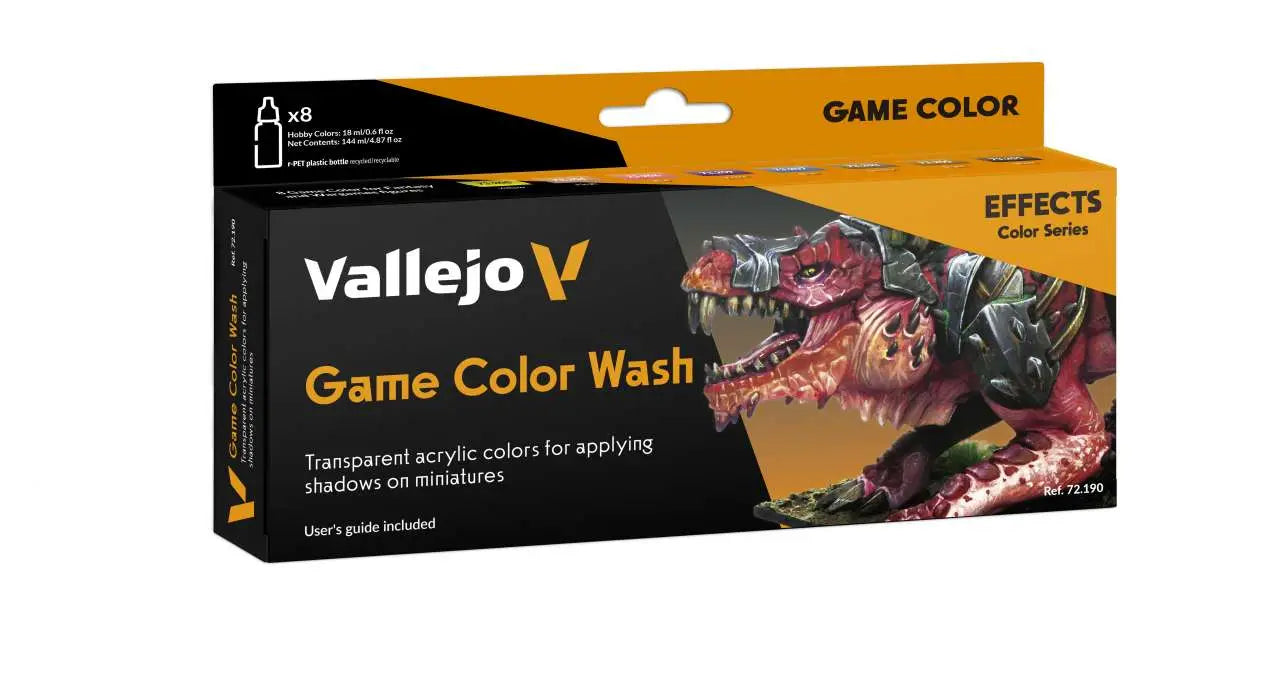 [PREORDINE] Vallejo Game Color Wash Set - Colori per Modellismo
