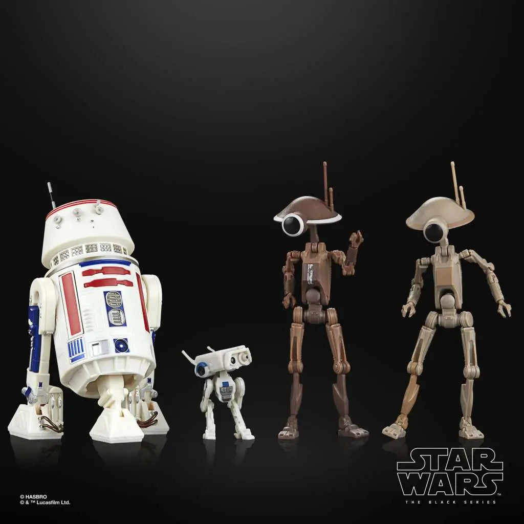 [PREORDINE] Star Wars The Mandalorian Black Series R5-D4, BD-72 & Pit Droids Action Figure