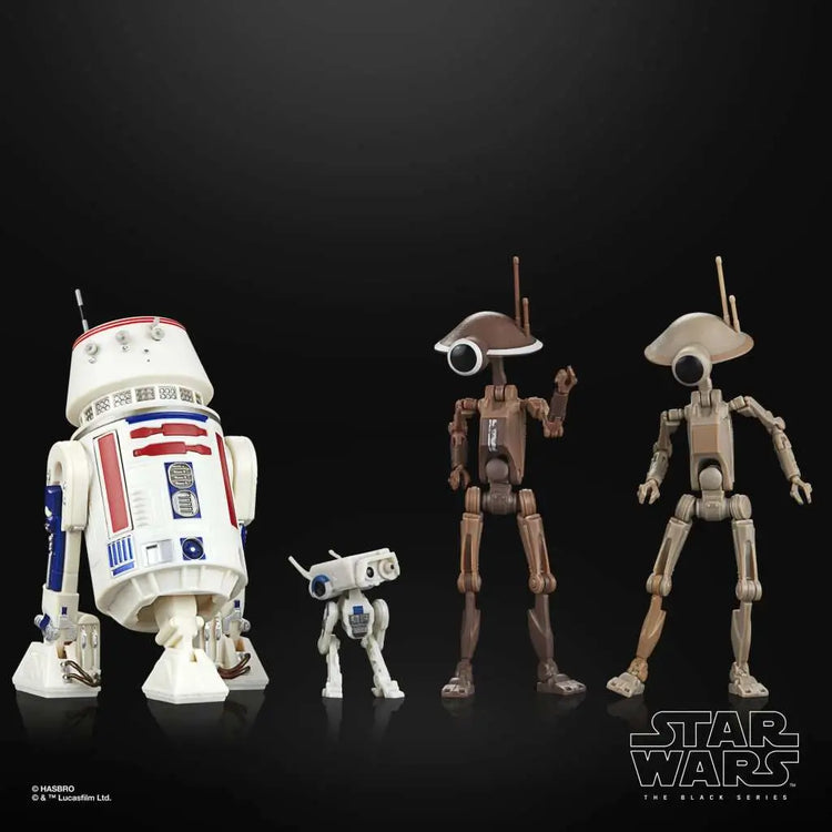 [PREORDINE] Star Wars The Mandalorian Black Series R5-D4, BD-72 & Pit Droids Action Figure
