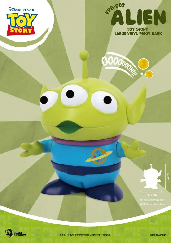 [PREORDINE] Toy Story: Salvadanaio Grande Alien - Beast Kingdom