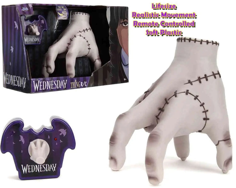 [PREORDINE] Mercoledì Addams: Mano (Thing) Replica Radiocomandata 1/1 - Jada Toys