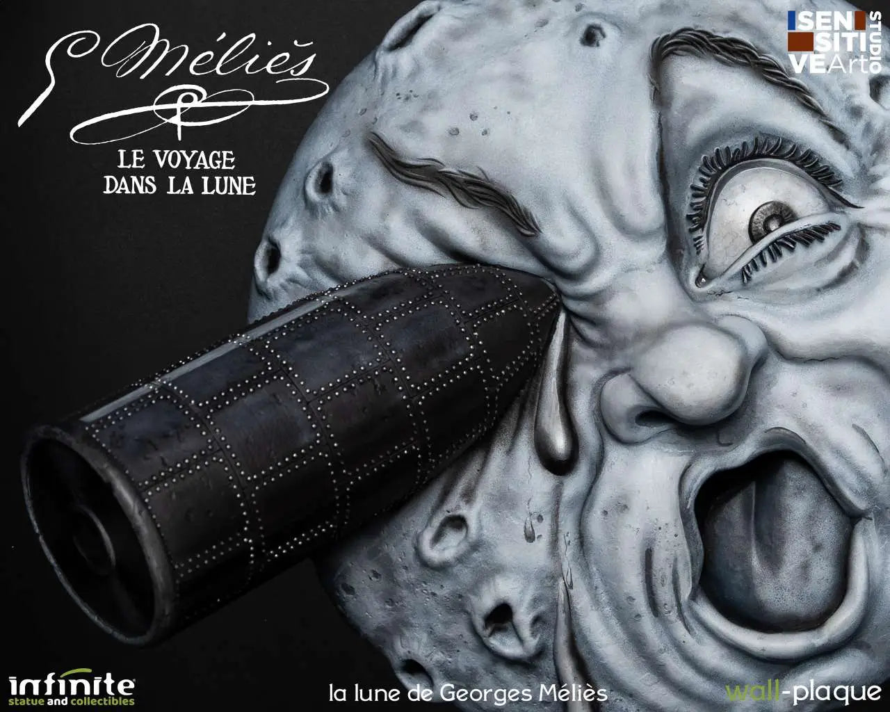 [PREORDINE] La Luna di Georges Méliès Wall Plaque - Infinite Statue