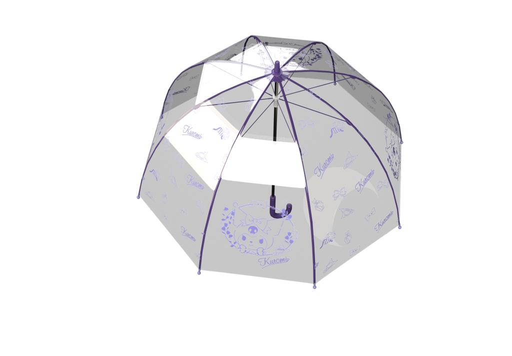 KUROMI - Manual Transparent Umbrella 57 cm