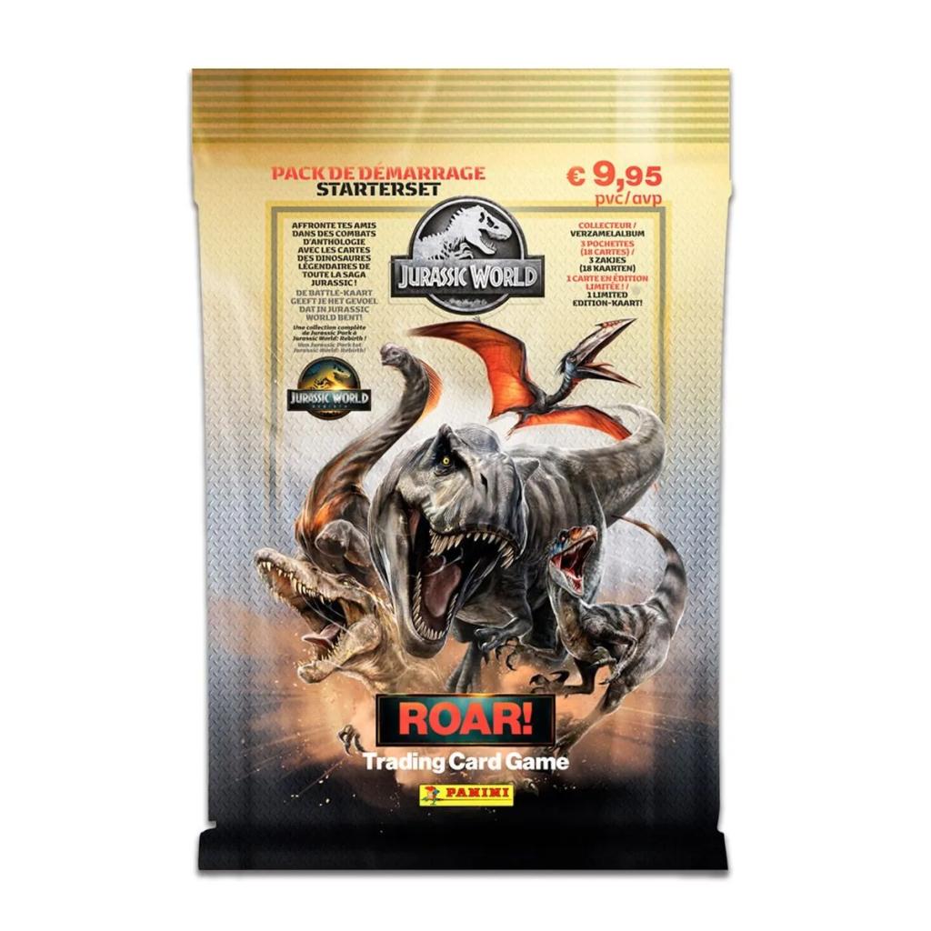 [PREORDER] JURASSIC WORLD - Panini Trading cards (1 Binder + 3 poch + 1 Ed lim.)