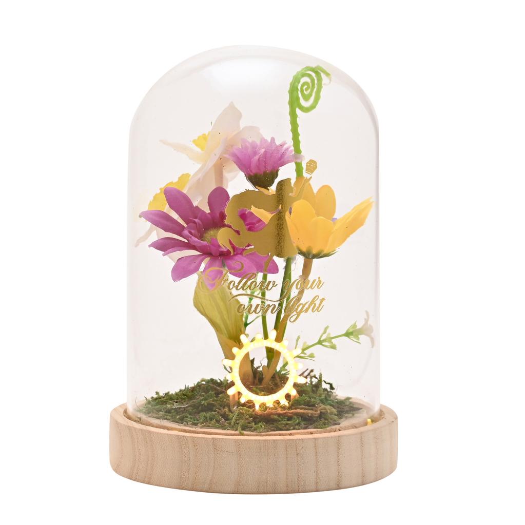 [PREORDER] DISNEY PRINCESS - Rapunzel - Floral Cloche with a Neon Light