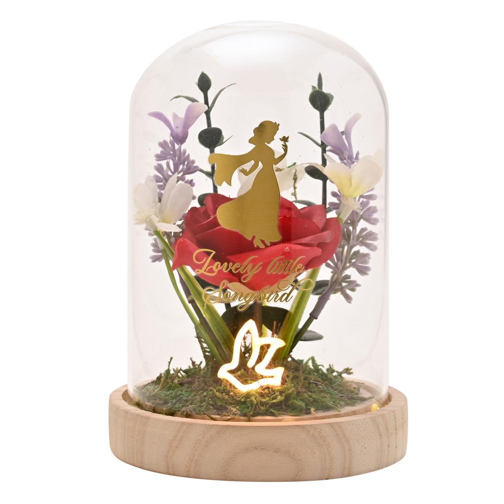 [PREORDER] DISNEY PRINCESS - Snow White - Floral Cloche with a Neon Light