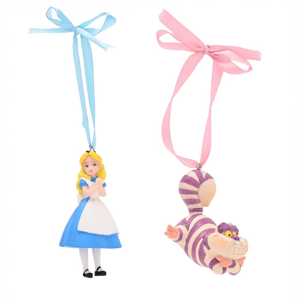 [PREORDER] DISNEY - Alice & Cheshire Cat - Set of 2 Hanging Decoration