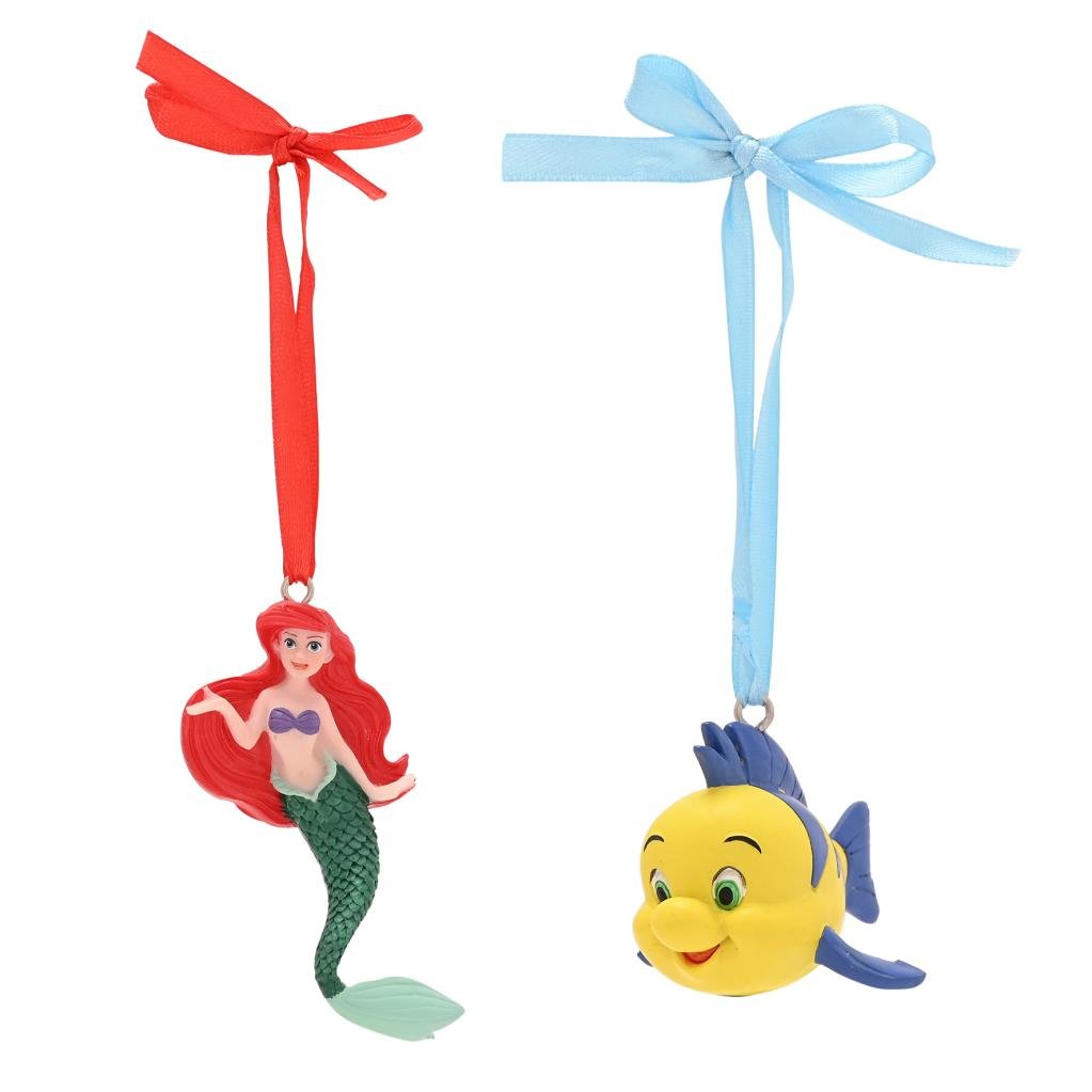 [PREORDER] DISNEY - Ariel & Flounder - Set of 2 Hanging Decoration