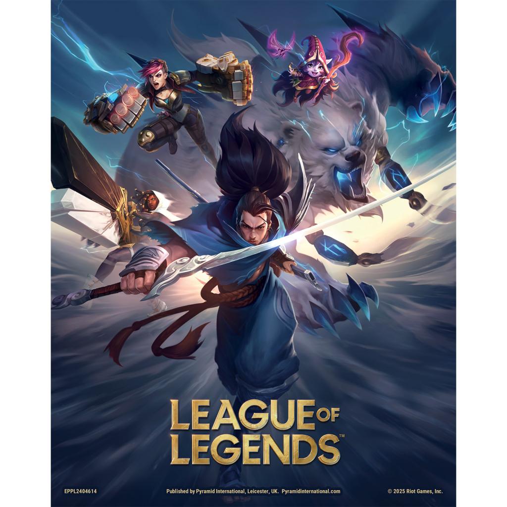 LEAGUE OF LEGENDS - 3D Lenticular Poster (Framed) '26x20cm'