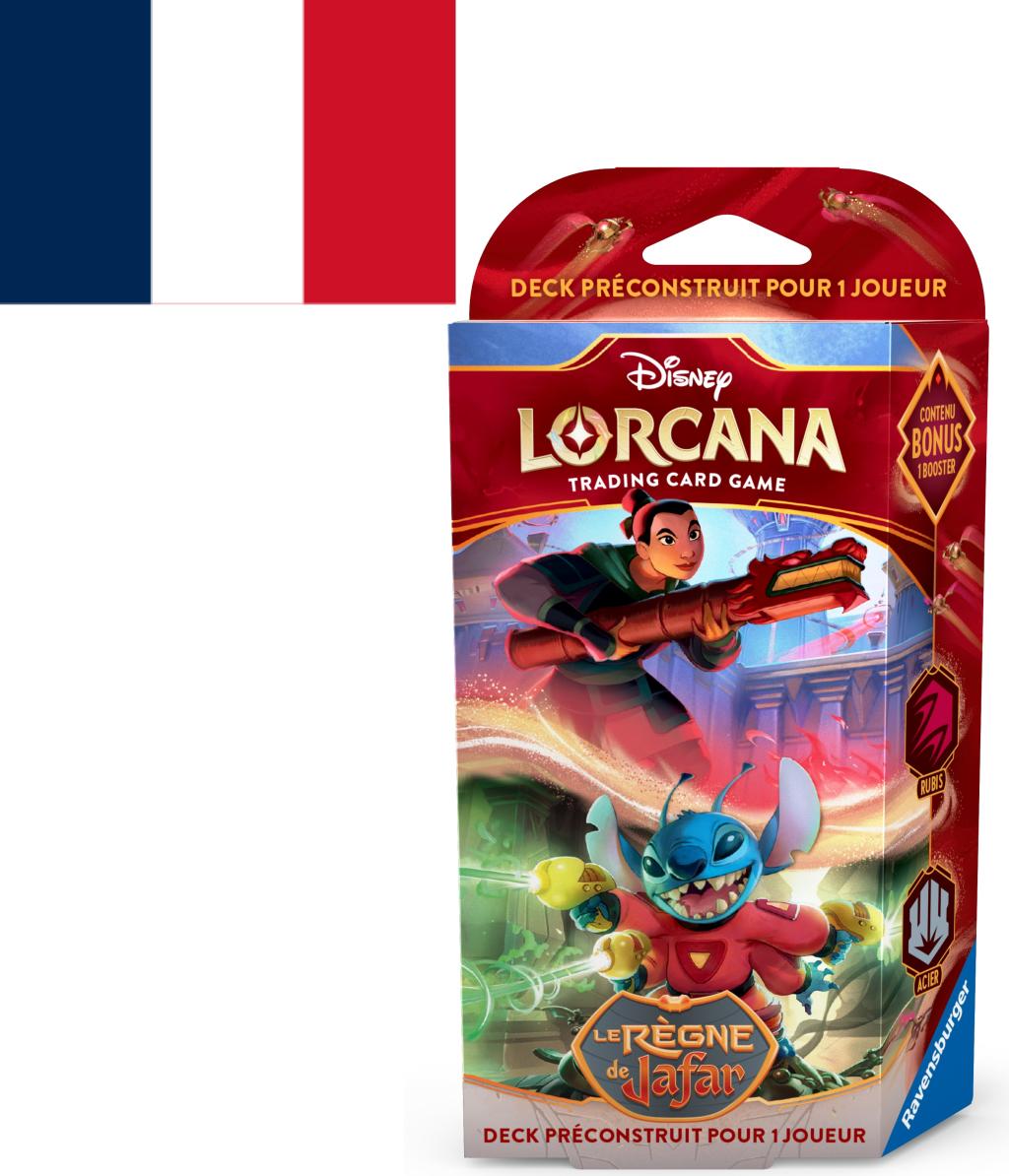 DISNEY - Lorcana - Trading Cards Starters Mulan/Stitch Chapter 8 - FR