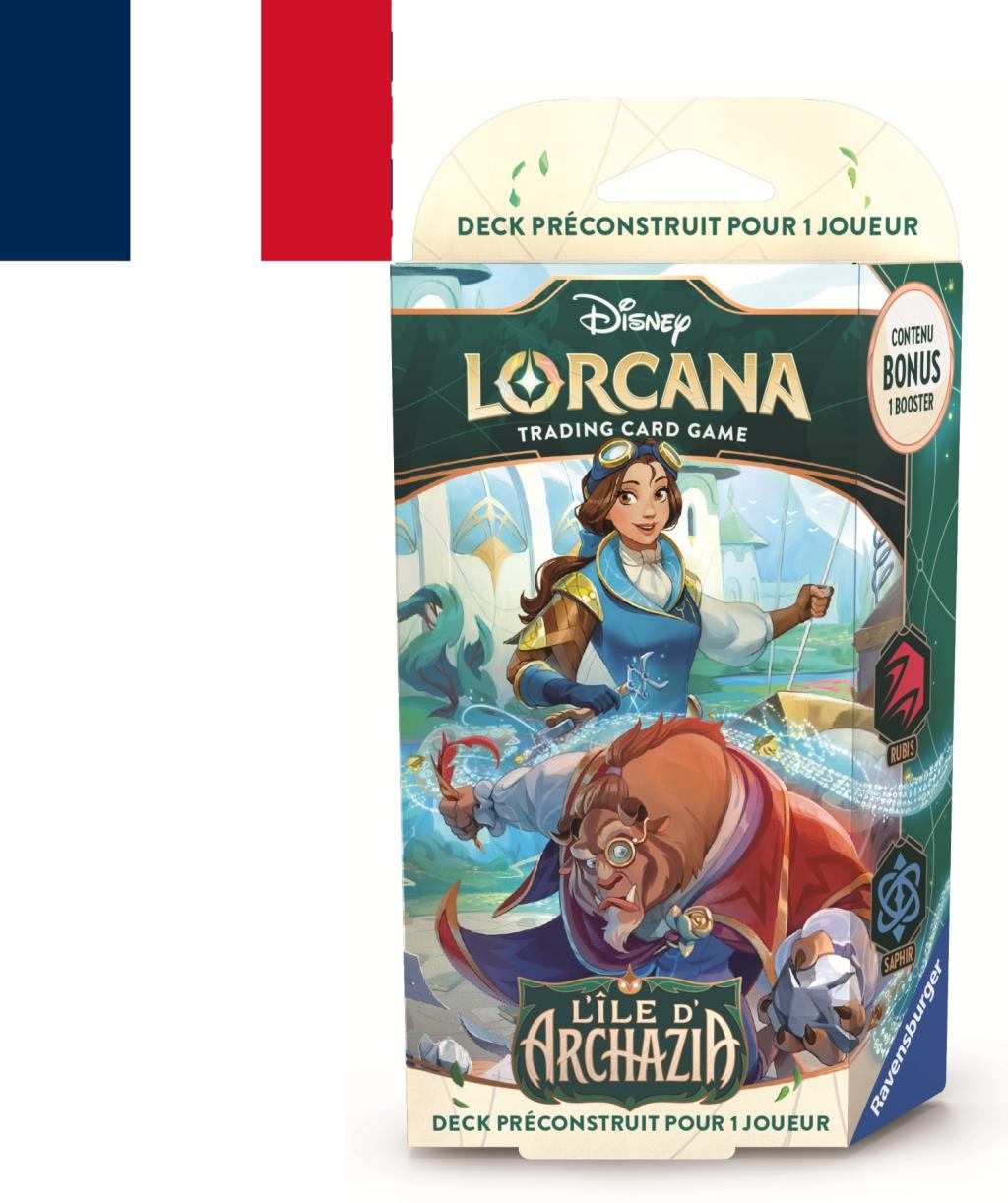 DISNEY - Lorcana - Trading Cards Starters Beauty/Beast Chapter 7 - FR