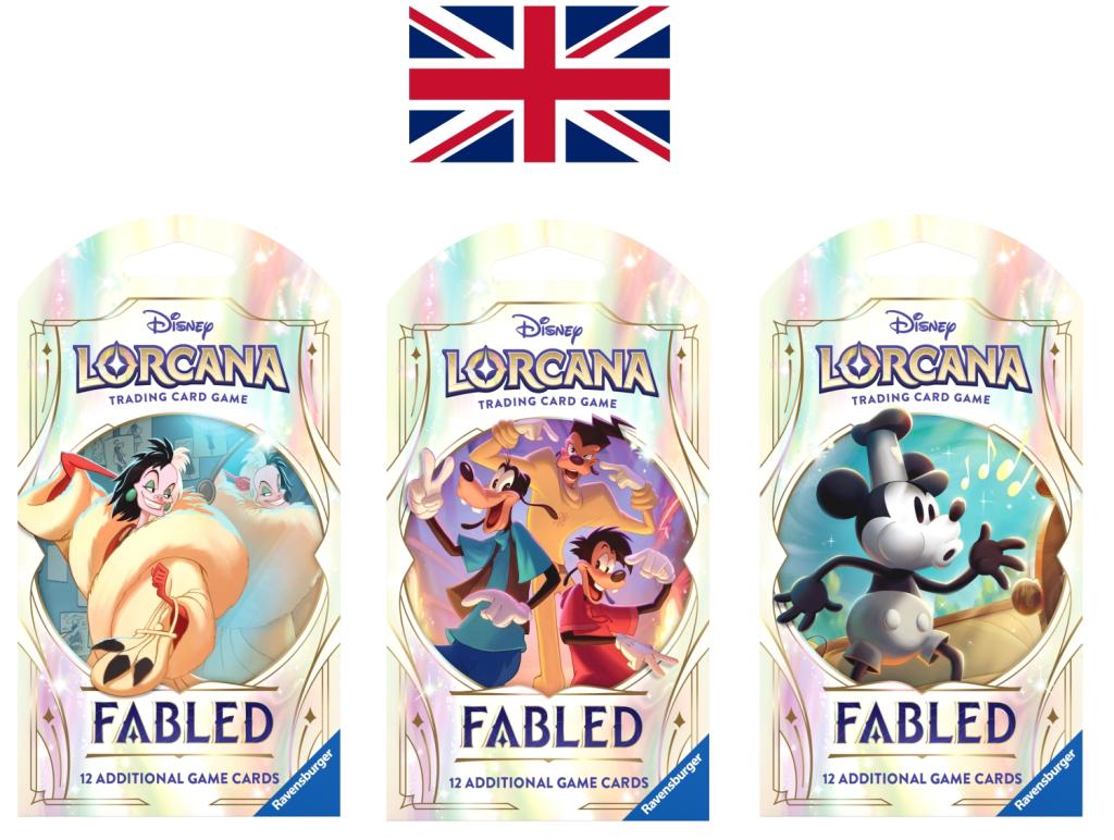 [PREORDER] DISNEY - Lorcana - Trading Cards Booster Sleeved Chapter 9 - EN