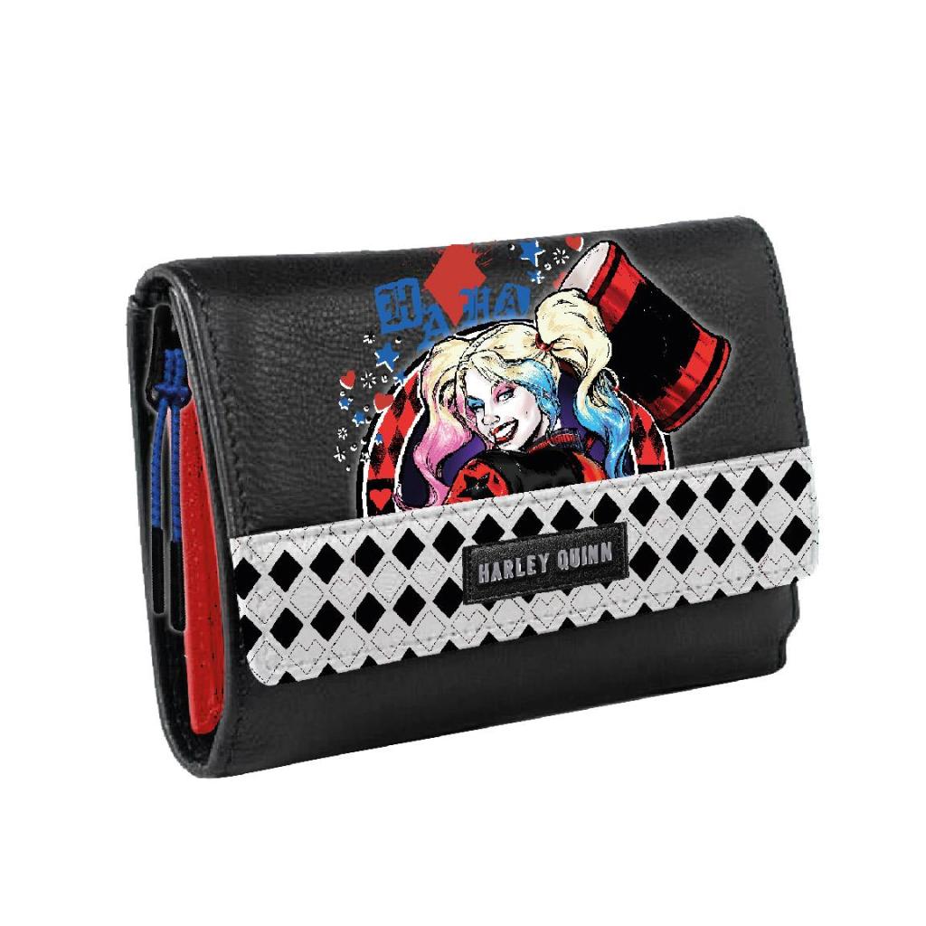 HARLEY QUINN - Faux-Leather Wallet
