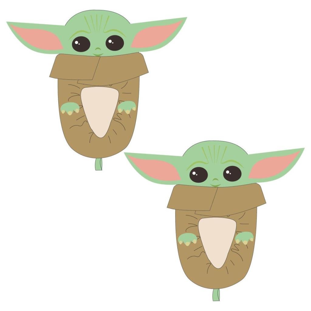 MANDALORIAN - Grogu - 3D Slippers - S UK 7,5/8