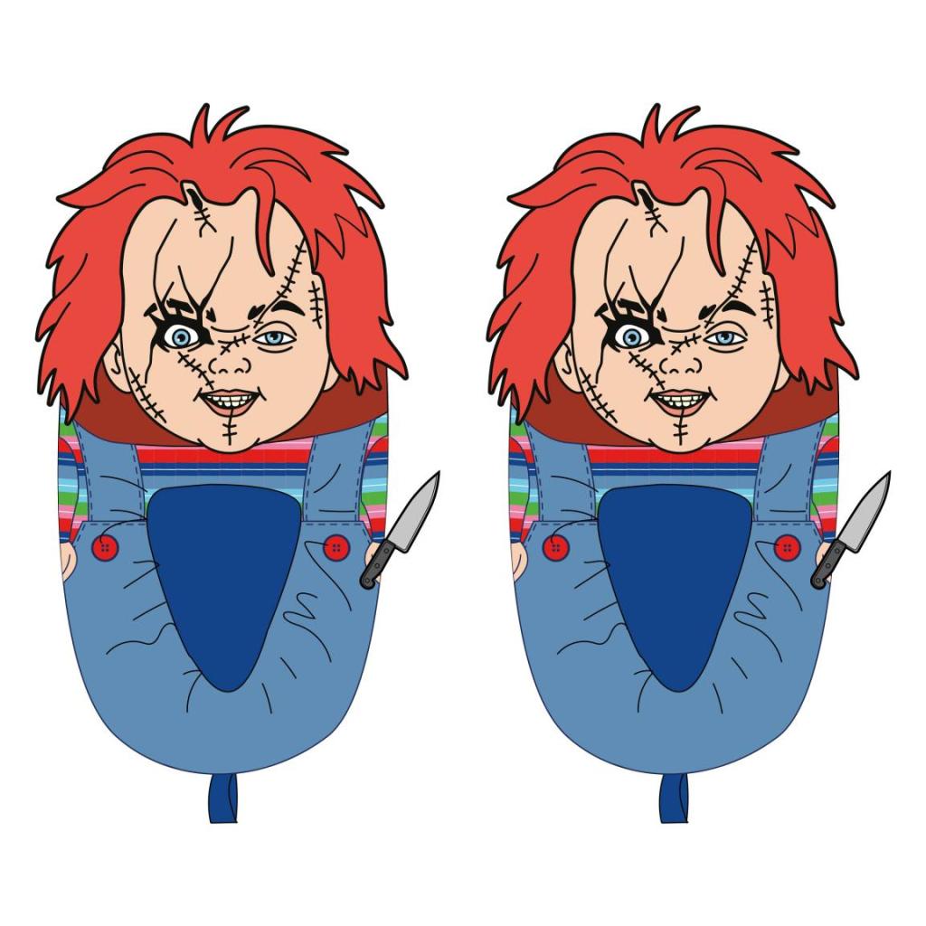 CHUCKY - 3D Slippers - S UK 6,5/7