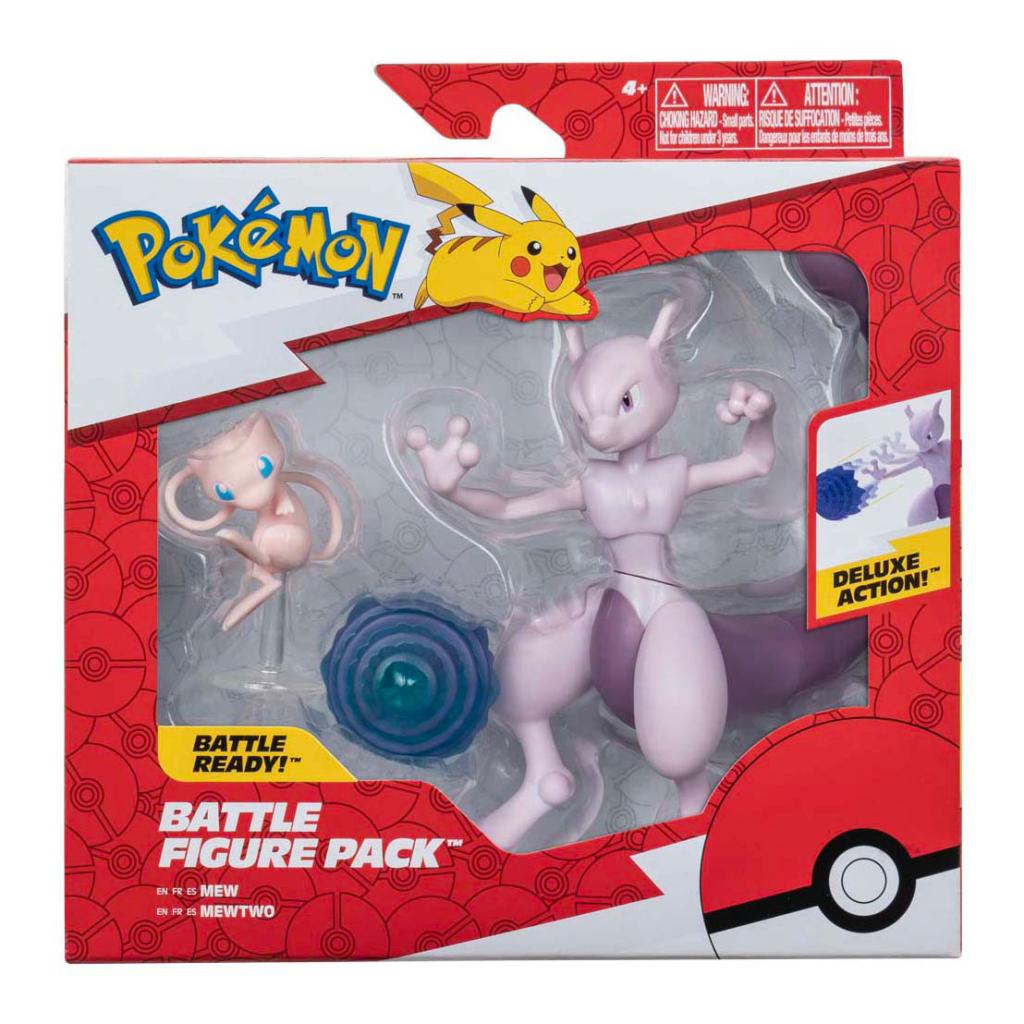 [PREORDER] POKEMON - Mew et Mewtwo - Pack of 2 Figure