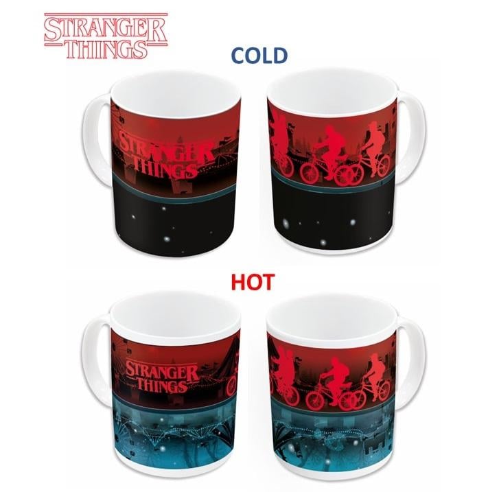 STRANGER THINGS - Bicycles - Heat Change Mug - 11 Oz