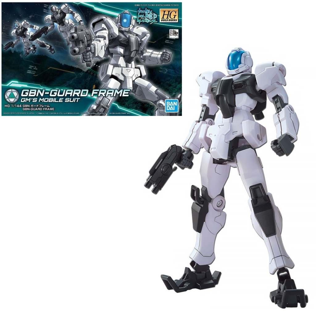 GUNDAM - HGBD 1/144 GBN-Guard Frame Build Divers - Model Kit