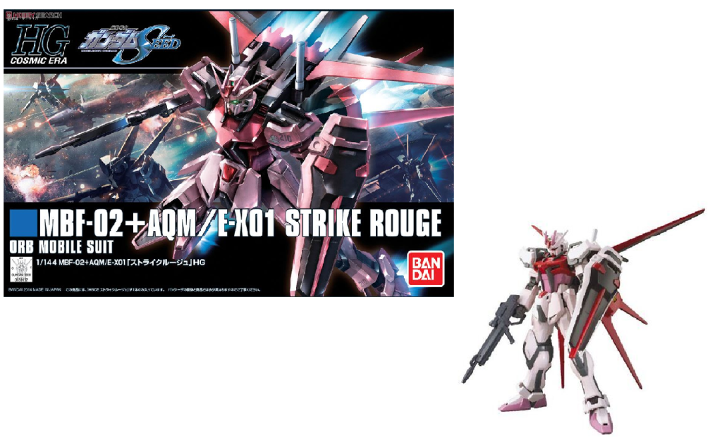 GUNDAM - HGCE Strike Rouge 1/144 - Model Kit