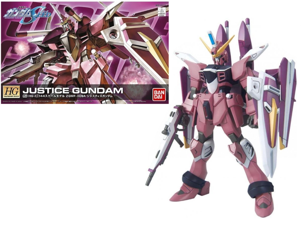GUNDAM - HG R14 Justice Gundam ZGMF-X09A 1/144 - Model Kit