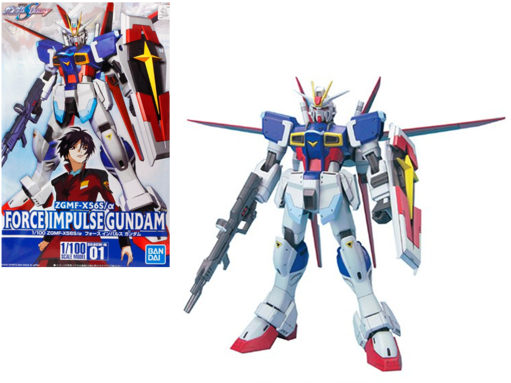 GUNDAM - Force Impulse Gundam 1/100 - Model Kit