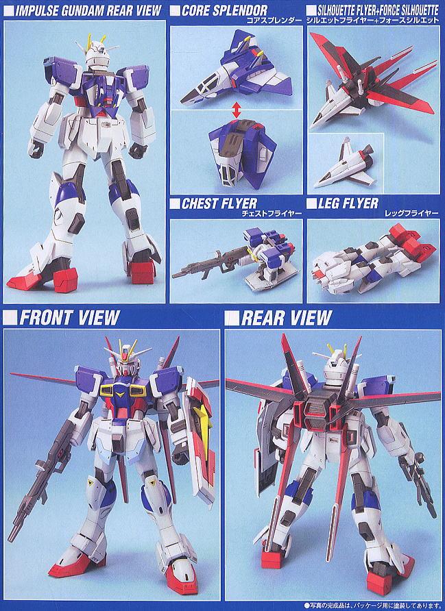 GUNDAM - Force Impulse Gundam 1/100 - Model Kit
