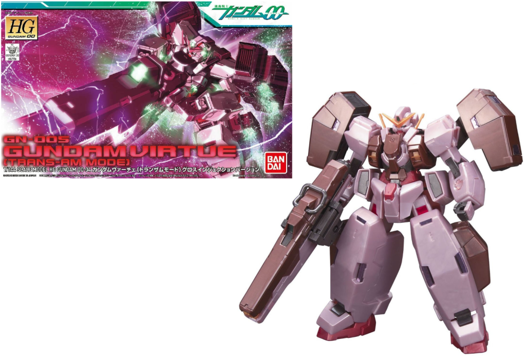 GUNDAM - HG Gundam 00 GN-005 Virtue Trand-Am Mode - Model Kit