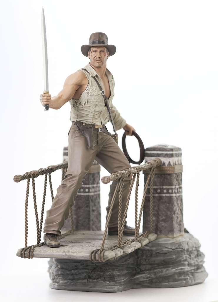 INDIANA JONES 2 - Indiana Jones - Statue Deluxe Gallery 25cm